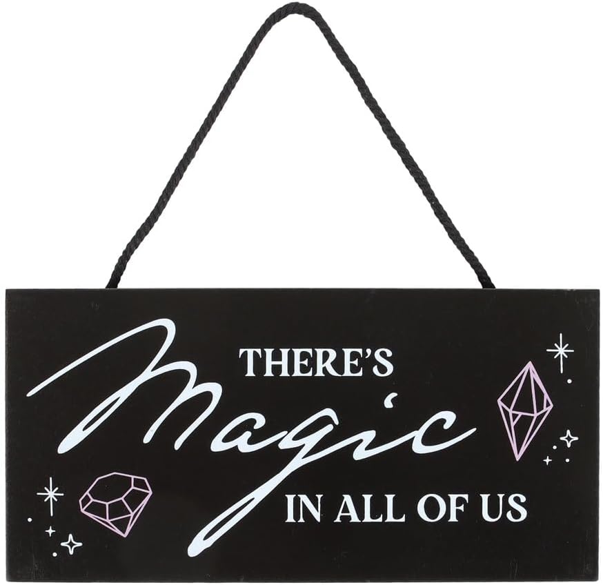 There's Magic in All of Us Witchy Hanging Sign