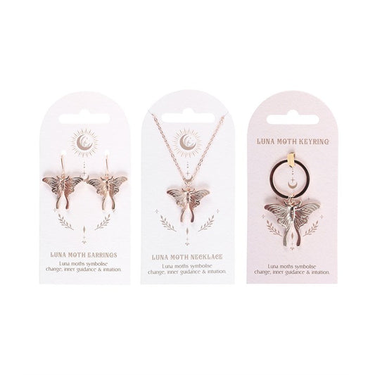 Luna Moth Necklace